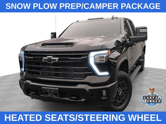 Black 2024 Chevrolet Silverado 2500HD Pickup Truck Four-Wheel Drive Automatic