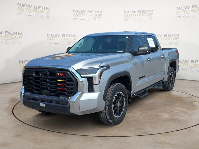 Celestial Silver Metallic 2023 Toyota Tundra Pickup Truck Four-Wheel Drive Automatic