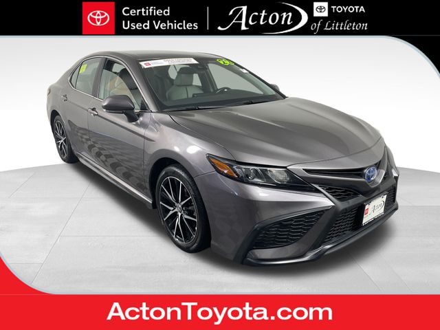 Predawn Gray Mica 2022 Toyota Camry Hybrid Sedan Front-Wheel Drive Continuously Variable Transmission