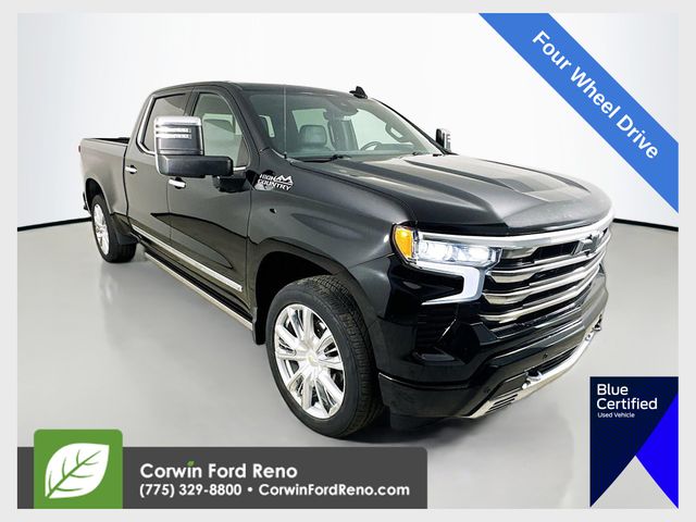 Black 2023 Chevrolet Silverado 1500 Pickup Truck Four-Wheel Drive Automatic