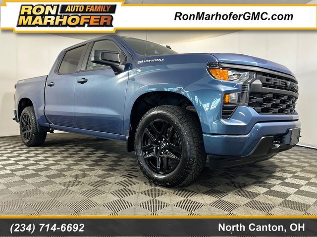 Lakeshore Blue 2024 Chevrolet Silverado 1500 Pickup Truck Four-Wheel Drive 8-Speed Automatic