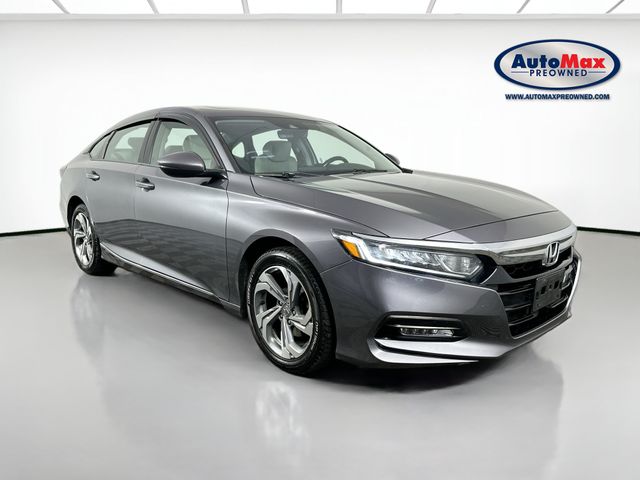 Gray (Modern Steel Metallic) 2020 Honda Accord Sedan Front-Wheel Drive Continuously Variable Transmission