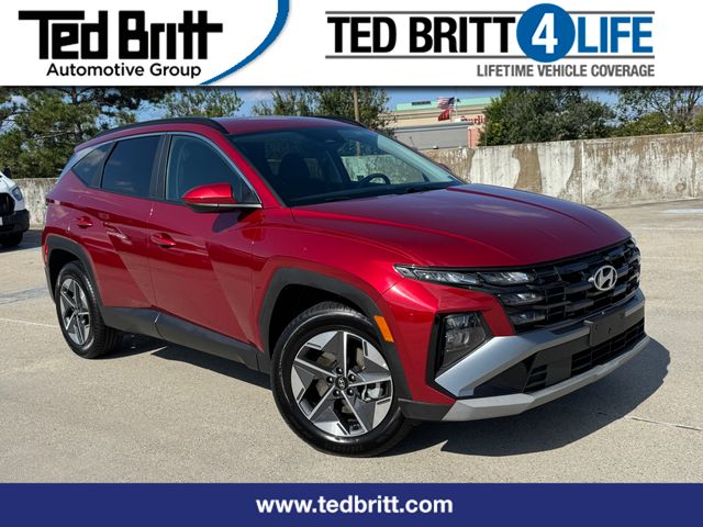 Ultimate Red 2025 Hyundai Tucson SUV / Crossover All-Wheel Drive 8-Speed Automatic