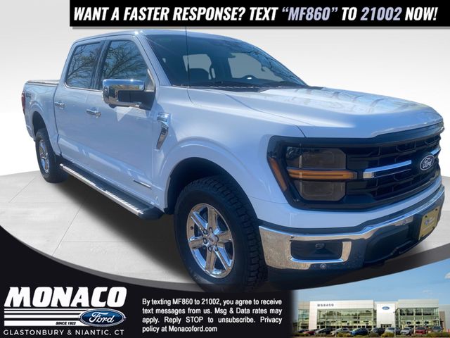 Oxford White 2024 Ford F-150 Pickup Truck Four-Wheel Drive Automatic