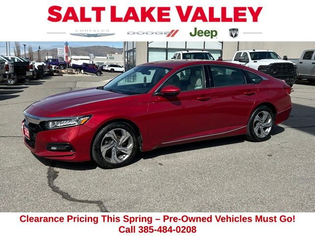 2020 Honda Accord 1.5T EX-L FWD Sedan Front-Wheel Drive Continuously Variable Transmission