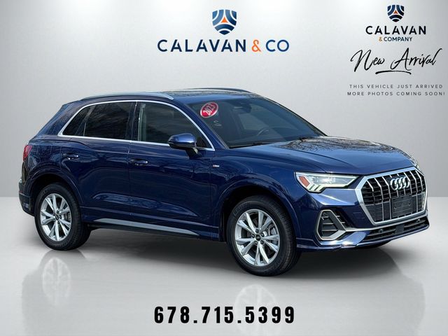 Blue 2023 Audi Q3 quattro Premium S Line 45 TFSI SUV / Crossover All-Wheel Drive 8-Speed Automatic