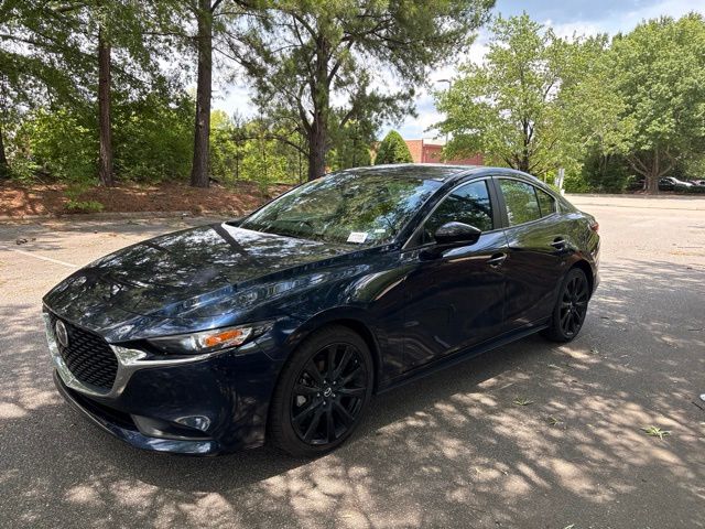Deep Crystal Blue Mica 2024 Mazda MAZDA3 Sedan Front-Wheel Drive 6-Speed Automatic