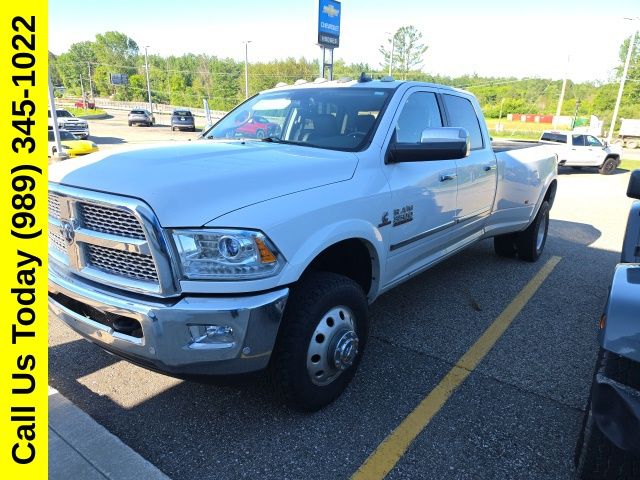 Bright White Clearcoat 2016 RAM 3500 Pickup Truck Four-Wheel Drive 6-Speed Automatic