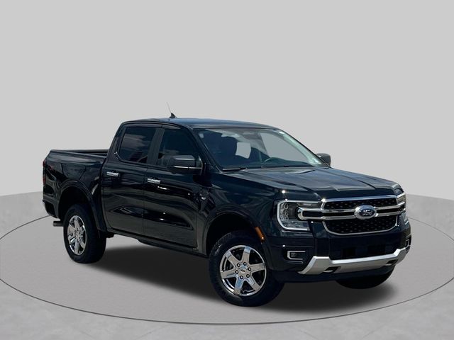Shadow Black 2024 Ford Ranger Pickup Truck Four-Wheel Drive Automatic