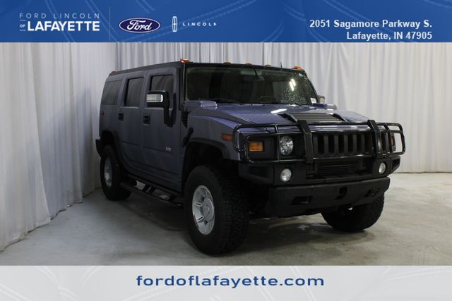 Pewter Metallic 2004 Hummer H2 Base SUV / Crossover Four-Wheel Drive 4-Speed Automatic Overdrive