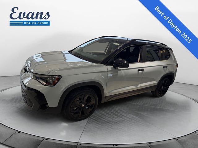 Monument Gray w/Dp Blk Rf 2026 Volkswagen Taos SE Black FWD SUV / Crossover Front-Wheel Drive 8-Speed Automatic