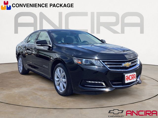 Black 2018 Chevrolet Impala LT FWD Sedan Front-Wheel Drive 6-Speed Automatic Overdrive
