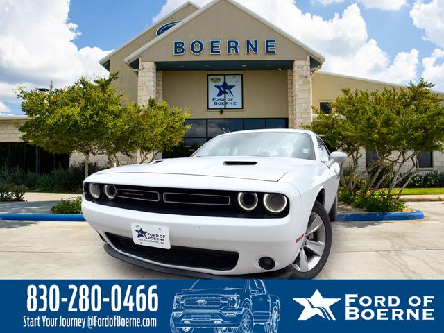 White Knuckle Clearcoat 2021 Dodge Challenger SXT RWD Coupe Rear-Wheel Drive 8-Speed Automatic