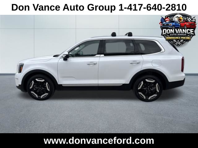 Glacial White Pearl 2025 Kia Telluride S AWD SUV / Crossover All-Wheel Drive 8-Speed Automatic