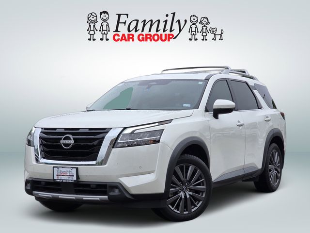 Pearl White 2022 Nissan Pathfinder SL FWD SUV / Crossover Front-Wheel Drive 9-Speed Automatic