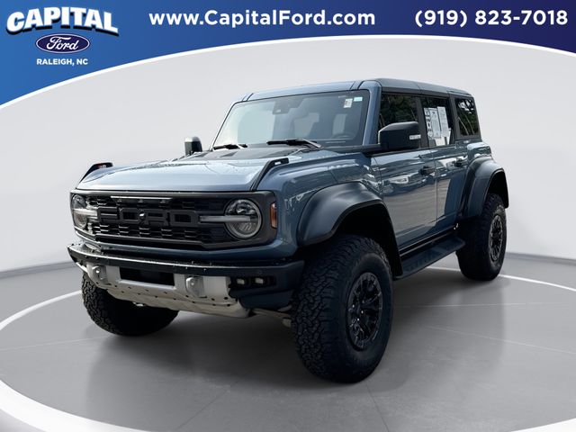 Blue (Azure Gray Metallic Tri-Coat) 2023 Ford Bronco Raptor 4WD SUV / Crossover Four-Wheel Drive Automatic