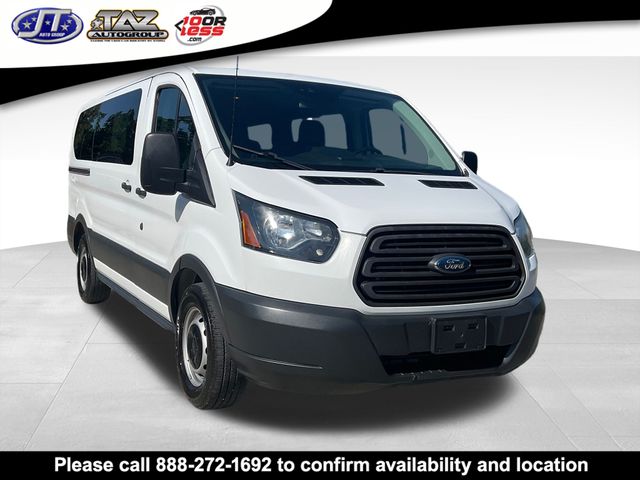 Oxford White 2017 Ford Transit Passenger 150 XLT Low Roof RWD with Sliding Passenger-Side Door Van Rear-Wheel Drive 6-Speed Automatic Overdrive