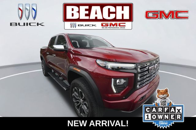 Volcanic Red Tintcoat 2023 GMC Canyon Pickup Truck Four-Wheel Drive 8-Speed Automatic