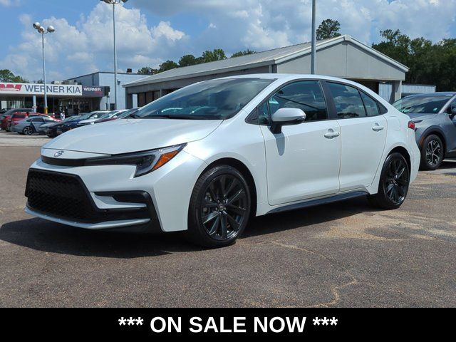 Pearl 2026 Toyota Corolla Sedan Front-Wheel Drive Continuously Variable Transmission