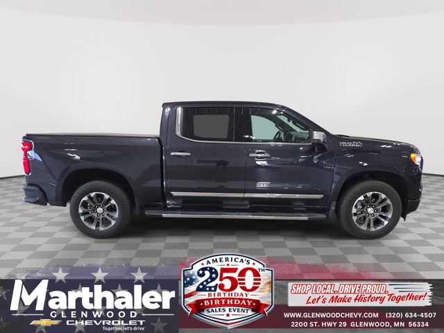 Dark Ash Metallic 2024 Chevrolet Silverado 1500 Pickup Truck Four-Wheel Drive Automatic