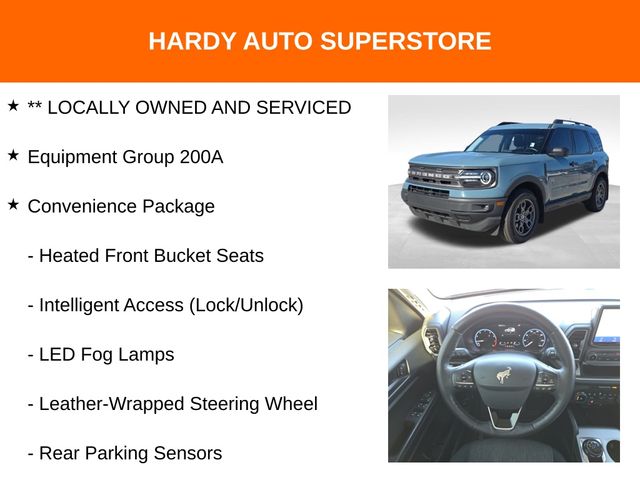 2022 Ford Bronco Sport Big Bend:168128A