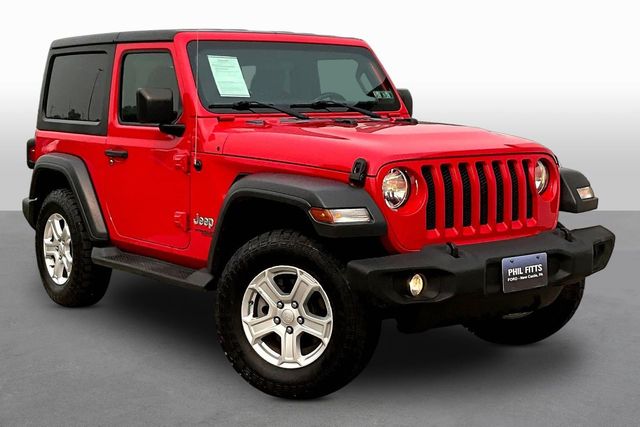 Firecracker Red Clearcoat 2019 Jeep Wrangler SUV / Crossover Four-Wheel Drive 8-Speed Automatic