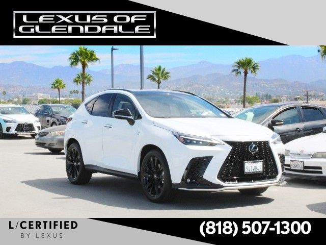 Ultra White 2025 Lexus NX Hybrid SUV / Crossover Continuously Variable Transmission