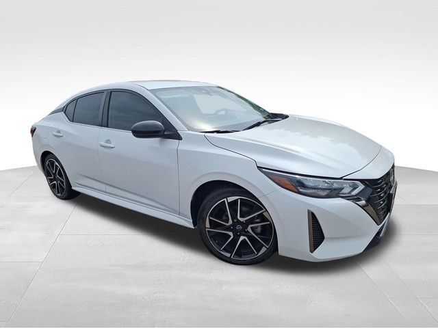 Aspen White 2024 Nissan Sentra Sedan Front-Wheel Drive Continuously Variable Transmission