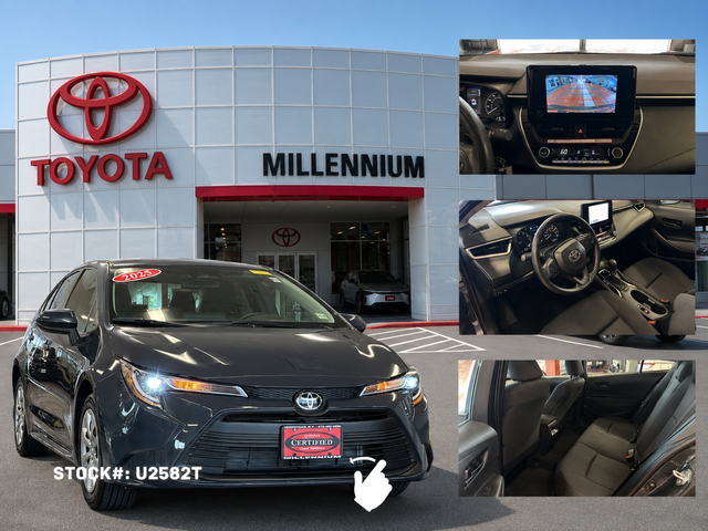 Underground 2025 Toyota Corolla Sedan Front-Wheel Drive Continuously Variable Transmission