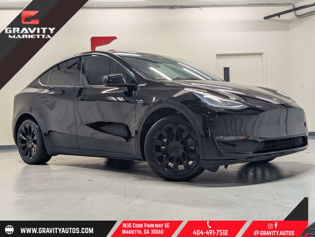 Black 2020 Tesla Model Y SUV / Crossover All-Wheel Drive 1-Speed Automatic