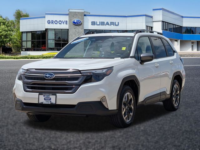 Crystal White Pearl 2026 Subaru Forester SUV / Crossover All-Wheel Drive Continuously Variable Transmission