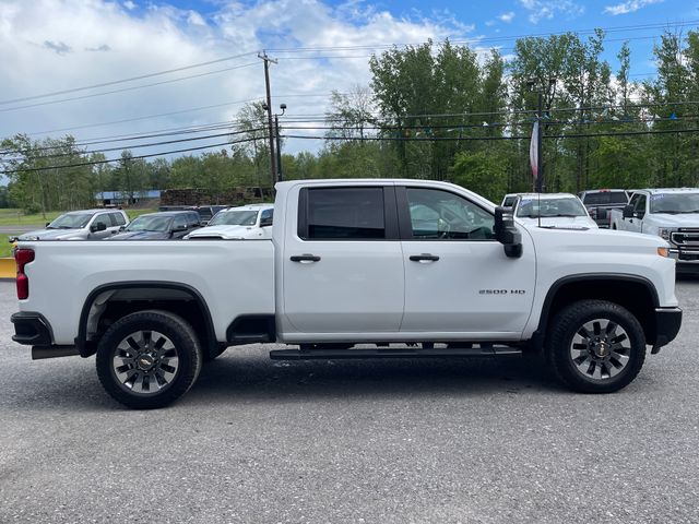 2024 Chevrolet Silverado 2500HD Custom - Summit White exterior view 8