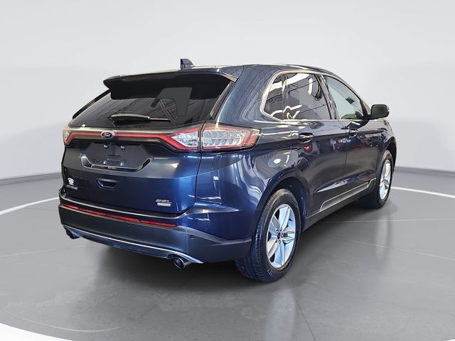 Used 2017 Blue Ford SEL image 3