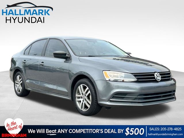 Gray 2016 Volkswagen Jetta Sedan Front-Wheel Drive 5-Speed Manual