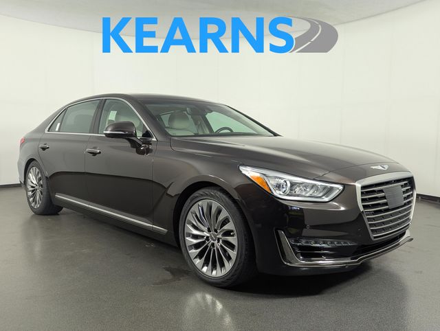 Serengeti Brown 2019 Genesis G90 Sedan Rear-Wheel Drive 8-Speed Automatic