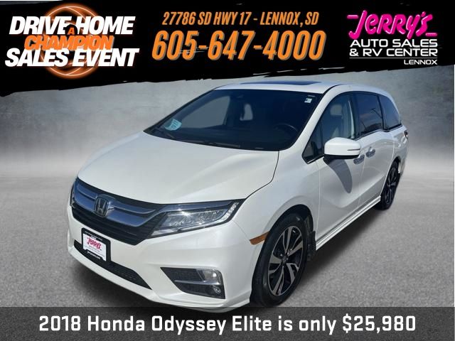 2018 Honda Odyssey Touring Elite FWD