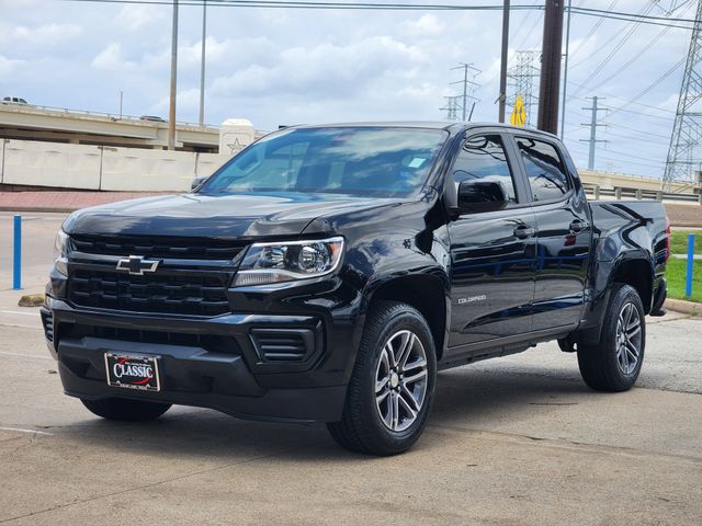 2021 Chevrolet Colorado Work Truck Black at AutoSavvy Houston Southwest