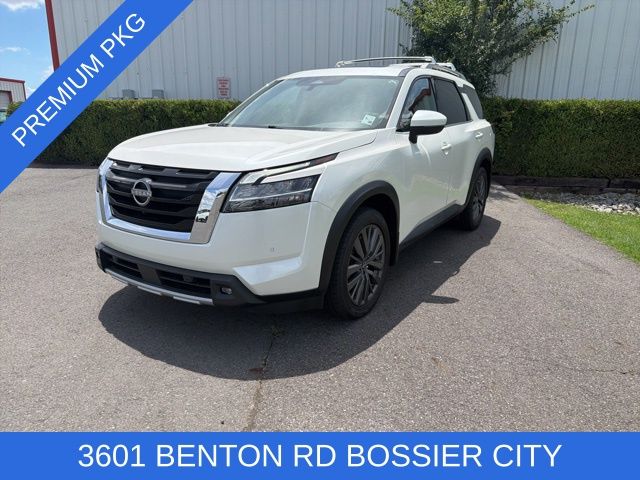 Pearl White 2022 Nissan Pathfinder SL FWD SUV / Crossover Front-Wheel Drive 9-Speed Automatic