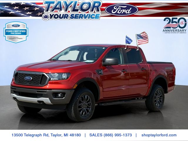 Chili Pepper Red 2023 Ford Ranger Pickup Truck Four-Wheel Drive Automatic