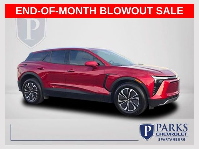 Radiant Red 2025 Chevrolet Blazer EV LT eAWD SUV / Crossover All-Wheel Drive 1-Speed Automatic