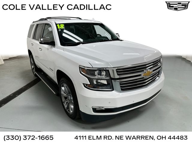 Summit White 2018 Chevrolet Tahoe SUV / Crossover Four-Wheel Drive 6-Speed Automatic Overdrive