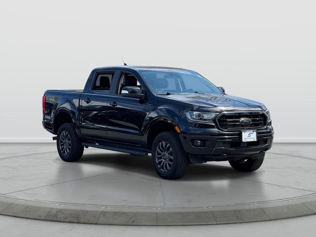 Shadow Black 2023 Ford Ranger Lariat SuperCrew 4WD Pickup Truck Four-Wheel Drive Automatic