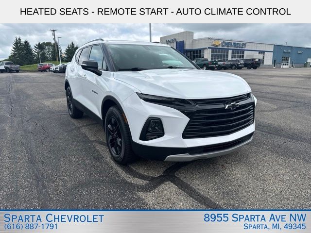 Summit White 2020 Chevrolet Blazer SUV / Crossover Front-Wheel Drive 9-Speed Automatic