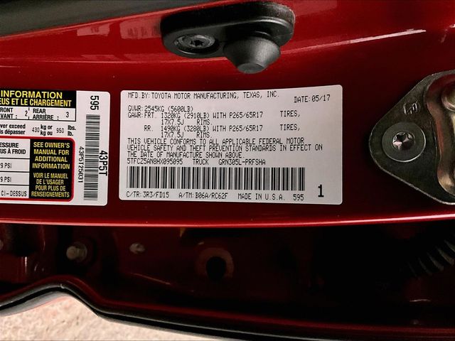 2017 Toyota Tacoma TRD Sport Red at Honda North