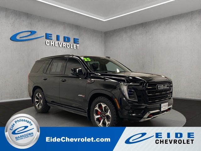 Onyx Black 2025 GMC Yukon SUV / Crossover Four-Wheel Drive 