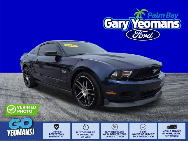 Kona Blue Metallic 2012 Ford Mustang Coupe Rear-Wheel Drive 6-Speed Automatic
