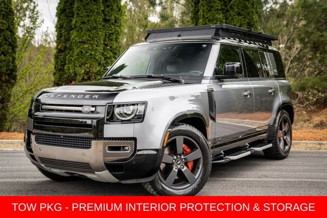 Gray 2021 Land Rover Defender SUV / Crossover All-Wheel Drive 8-Speed Automatic