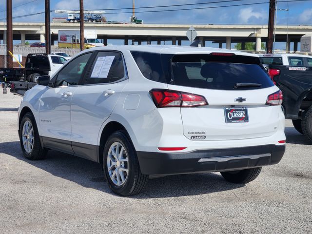 2022 Chevrolet Equinox LT White at DeMontrond Gulf Freeway