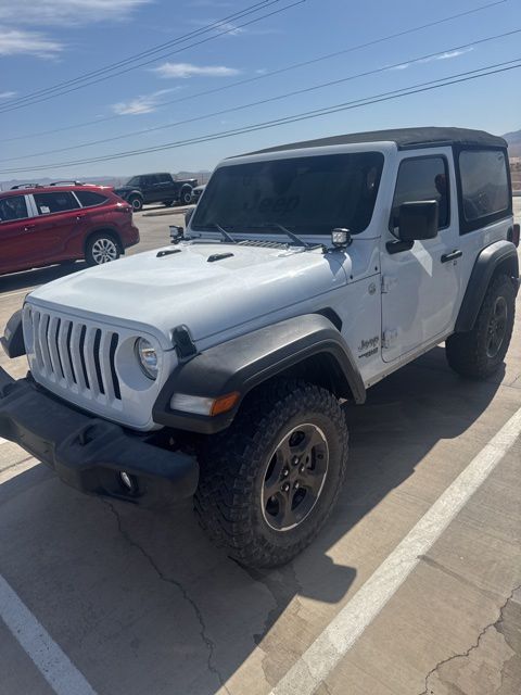 Bright White Clearcoat 2018 Jeep Wrangler SUV / Crossover Four-Wheel Drive 8-Speed Automatic