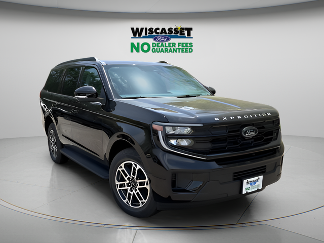 Agate Black Metallic 2025 Ford Expedition SUV / Crossover Four-Wheel Drive Automatic